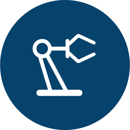 Robotic surgery icon